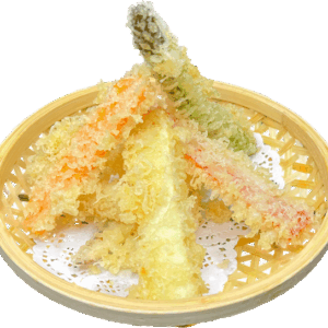 Verduras en tempura